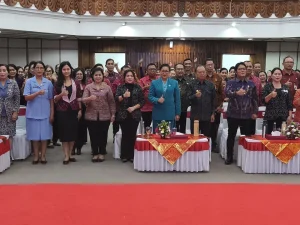 Pengukuhan BKOW, Forum Puspa, dan BK3S: Gubernur Bali Apresiasi Peran Organisasi Wanita