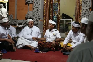 Anggota Komisi I DPRD Bali hadiri Undangan Upacara Adat Piodalan Ngusaba