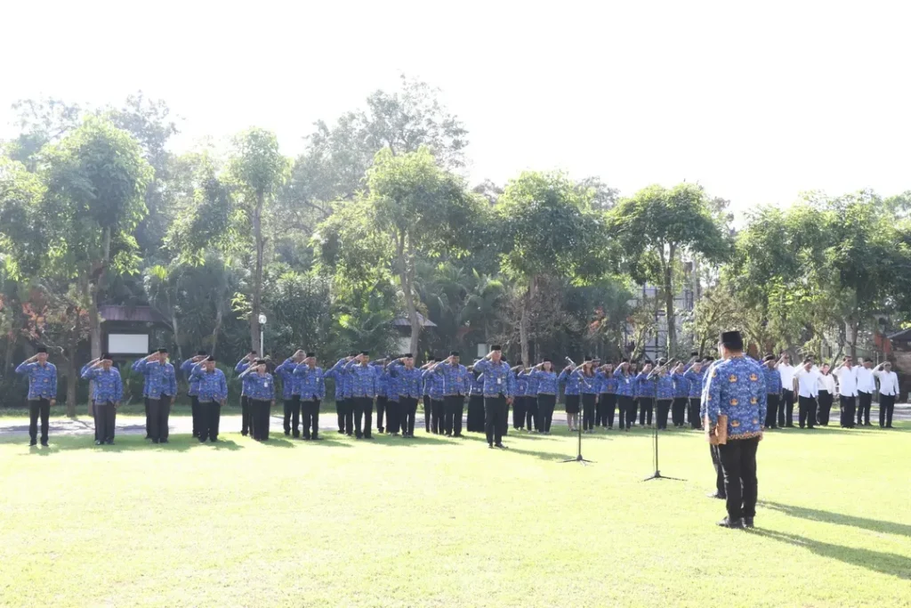 Sekretariat DPRD Provinsi Bali menggelar Upacara Peringatan Hari Kesaktian Pancasila tahun 2025