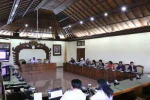 DPRD Bali menggelar rapat penyusunan jadwal kegiatan DPRD Provinsi Bali Masa Persidangan II Tah